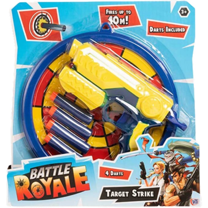 Battle Royale Target Strike Gun with Darts