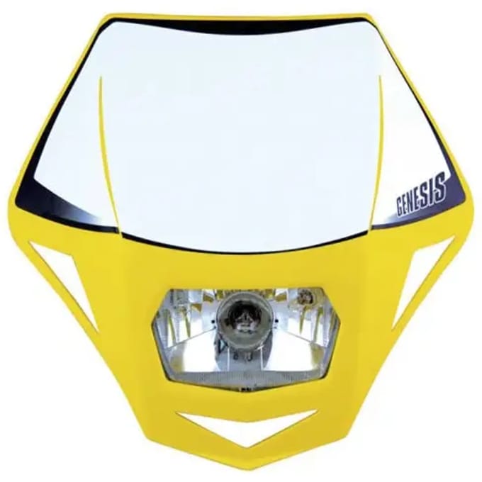 Motorfiets koplampplaat Racetech Genesis