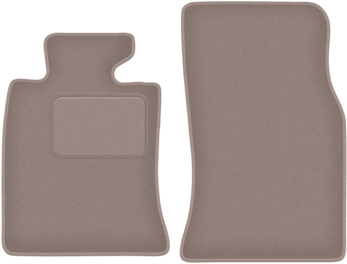Beige voormatten voor: Mini Clubman R55 hatchback (2006-)