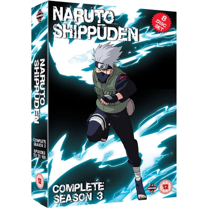 Naruto Shippuden-  Complete Serie 3: Afleveringen 101-153
