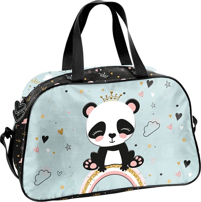 PASO Schoudertas Panda - 40 x 25 x 15 cm - Polyester