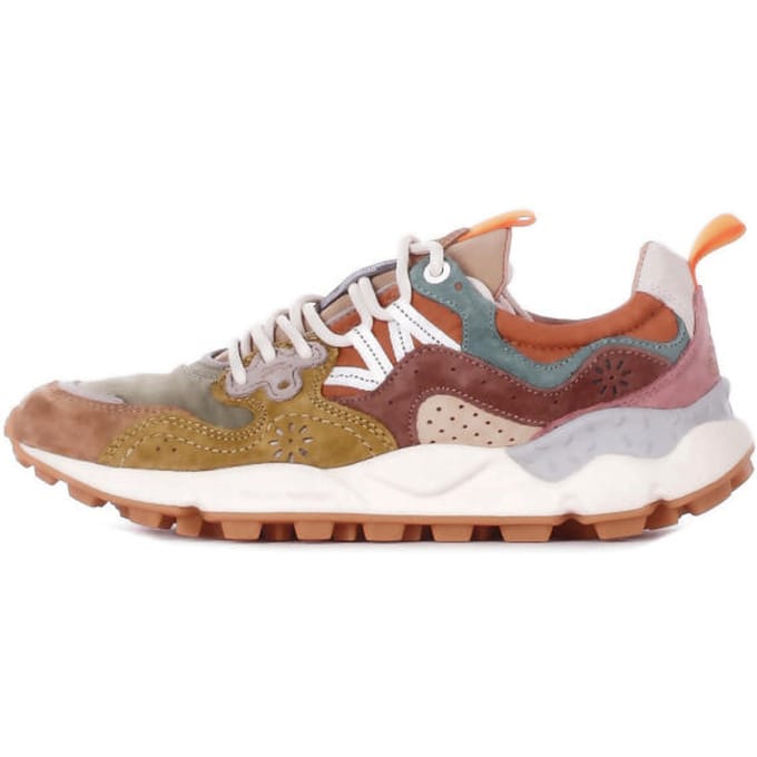 Flower Mountain Sneakers Bruingeel