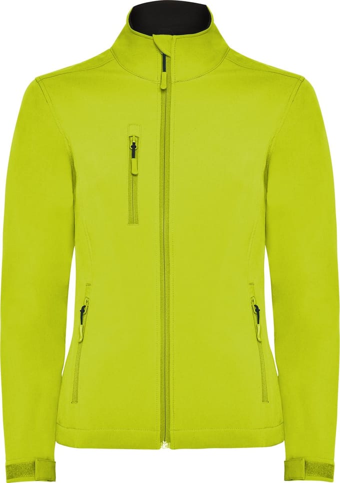 Roly Women´s Nebraska Softshell Jacket RY6437 - Lime Punch 235 - 3XL