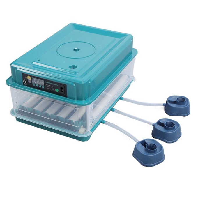 Eierbroedmachine Controller LED Licht Automatische Keerfunctie Broedmachine Vochtigheidsregelaar Groene EU-stekker blue