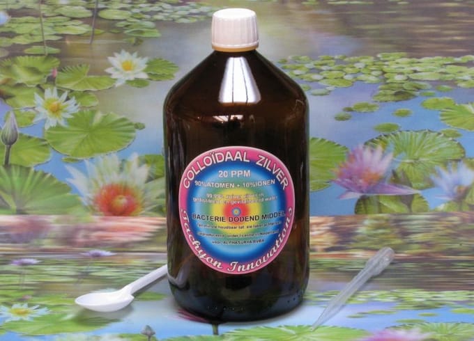Colloïdaal zilver 500 ml 20 PPM (90% atomisch / 10% ionisch)