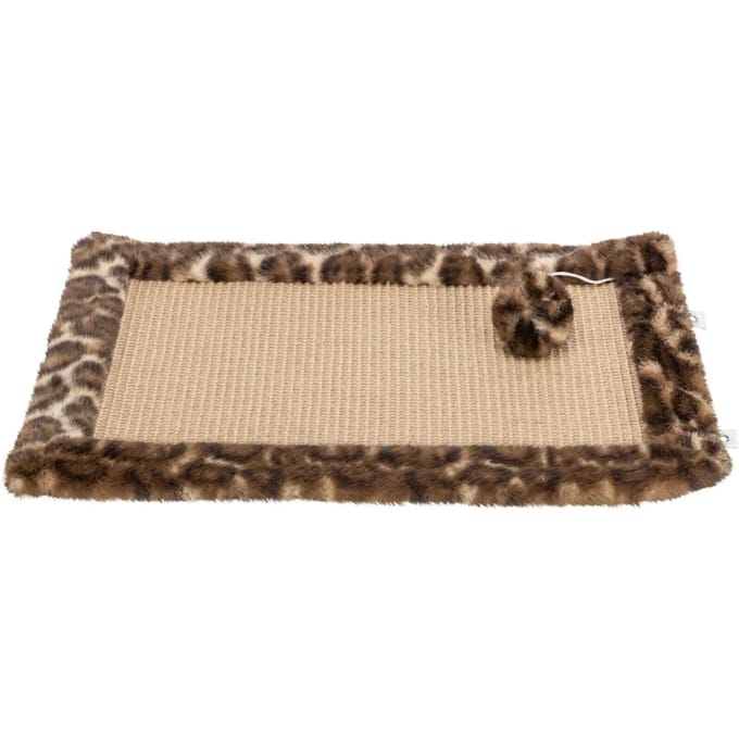 Trixie krabmat leo panterprint bruin