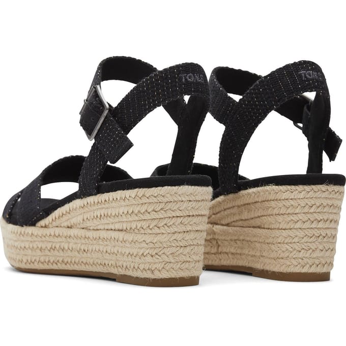 TOMS Audrey Textiel Damesschoenen Zwart