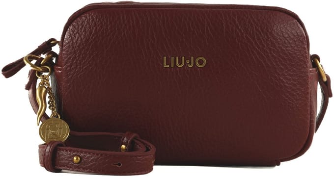 LIU JO schoudertas Tamila ECS Camera Case Red Wine wijnrood