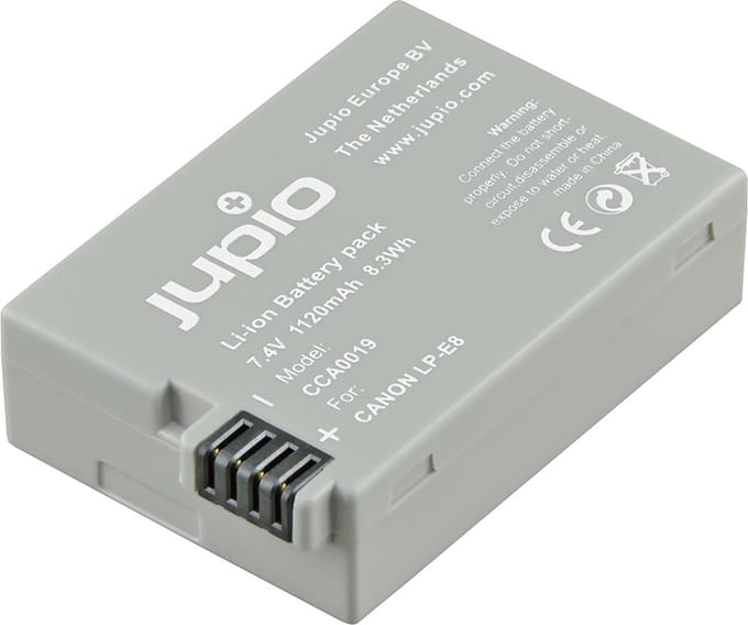 Jupio LP-E8 1120 mAh - Accu voor digitale camera