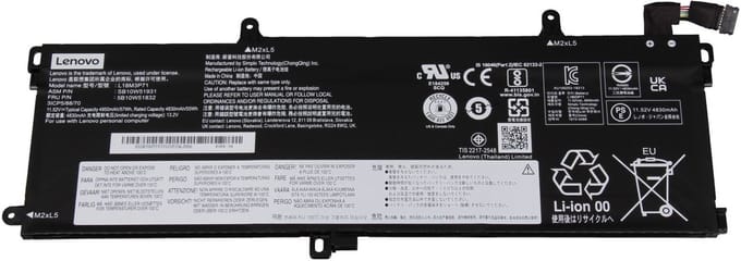 Lenovo SB10W51931 Batterij - 57Wh