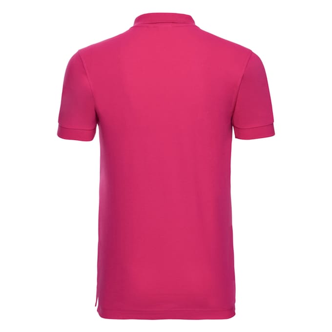 Russell Heren Stretch Poloshirt (Fuchsia)
