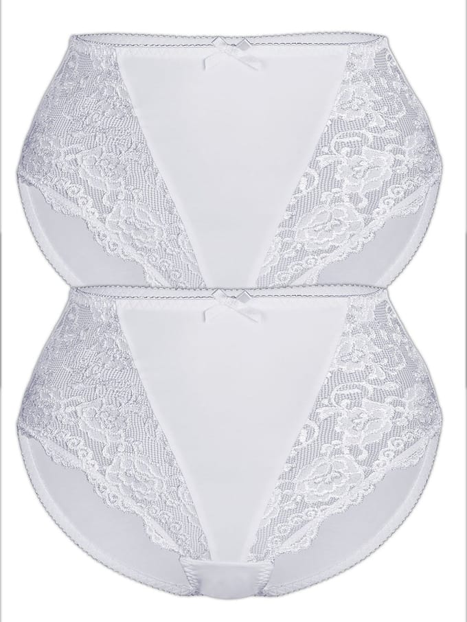 2-pack Bodice Slips KLASSIEK KANT