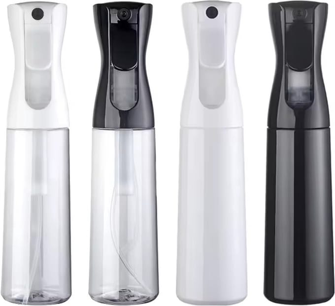 Waterspuit zwart - waterverstuiver mist verstuiver haar kappersspuit