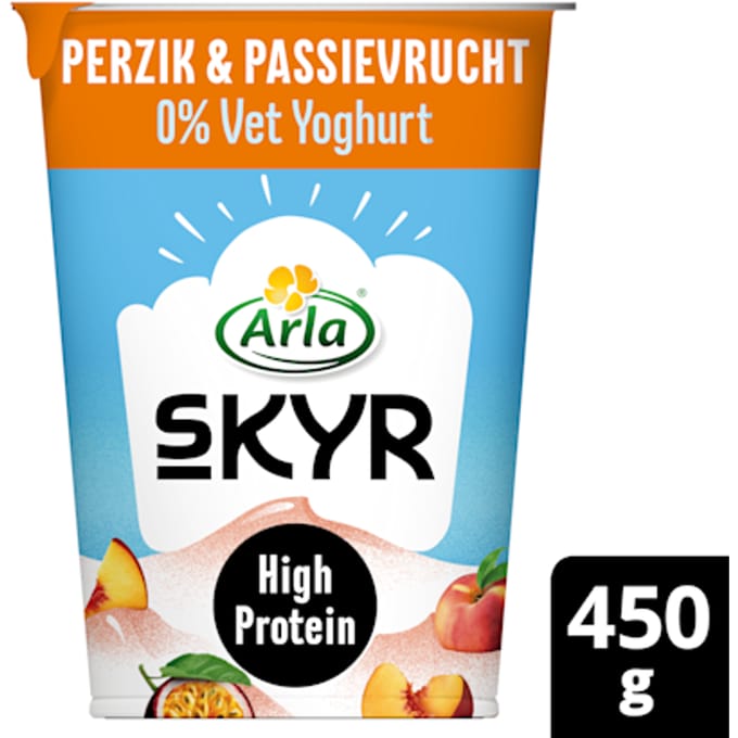 Skyr peach & passionfr 0% vet
