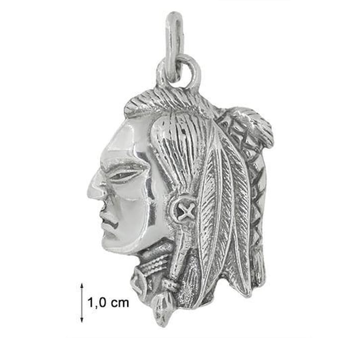 Blinx Jewels Zilveren Hanger Indiaan