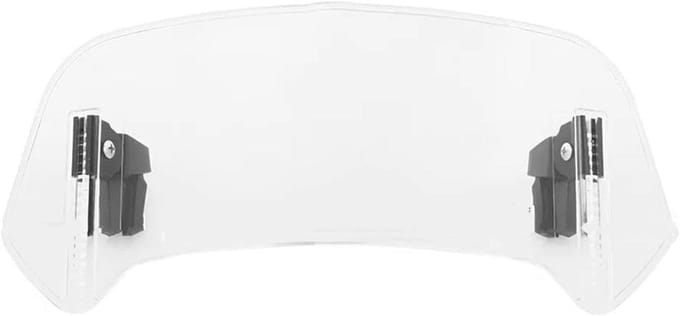 Motorfiets Windscherm Verlenging - Wind Deflector Spoiler - Comfortabel Rijden - Verstelbaar Ontwerp - Universele Pasvorm - Stijl 1