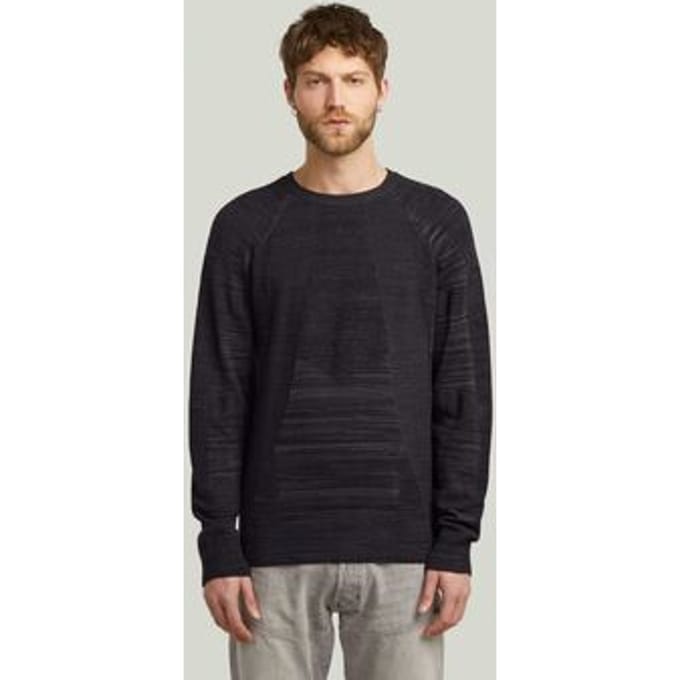 Trui G-Star Raw D26777-C259-7242 DK/BLACK/ASFALT