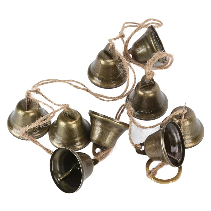 Huwelijksfeest Decoratie Bellen Anti-corrosie Luide Koperen Bellen DIY Knutsels Accessoires gray