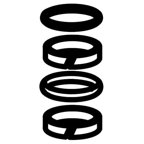 KWC O-ring set for Gastro swivel spout Z.200.176