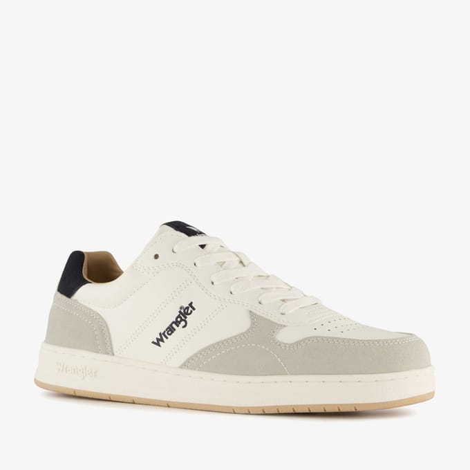 Wrangler heren sneakers wit grijs - Maat 46 - Extra comfort - Memory Foam
