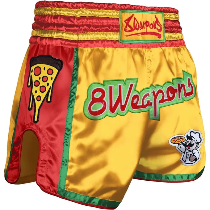 Thaise boksbroek 8 Weapons Muay Pizza