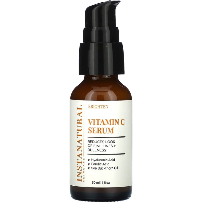 InstaNatural, Vitamine C-serum, 1 fl oz (30 ml) black