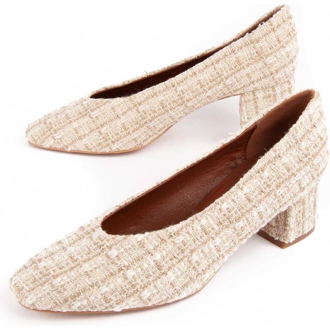 Zapato De Tacón Para Mujer. Montevita Nussia 102737 37 beige