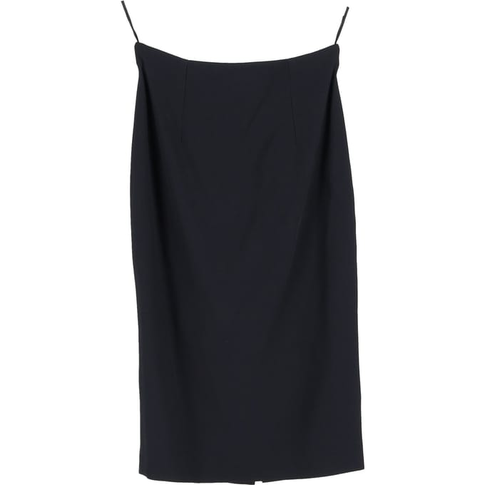 Alexander McQueen kokerrok in zwart polyester