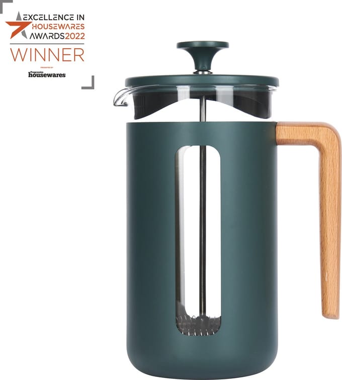 La Cafetière Cafetiere Pisa RVS / Groen - 1 liter / 7 kops