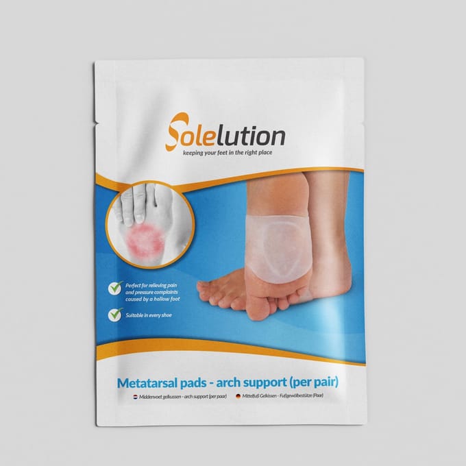 Solelution Middenvoet Gelkussen - Arch Support (Per paar)