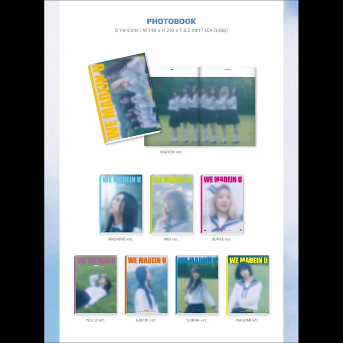 MADEIN - EP 1er Album en hausse MASHIRO VER. white