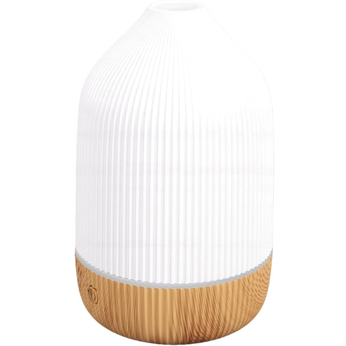 Diffuseur d'huiles essentielles Capacité 100ML USB Portable Diffuseur d'aromathérapie à brume fraîche pour la maison le bureau white