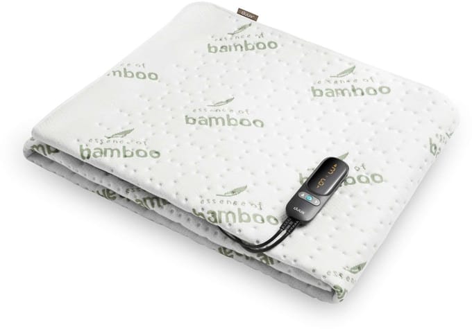 Duux Snooze Bamboo Elektrisch Onderdeken – 6 standen – 90x200 cm
