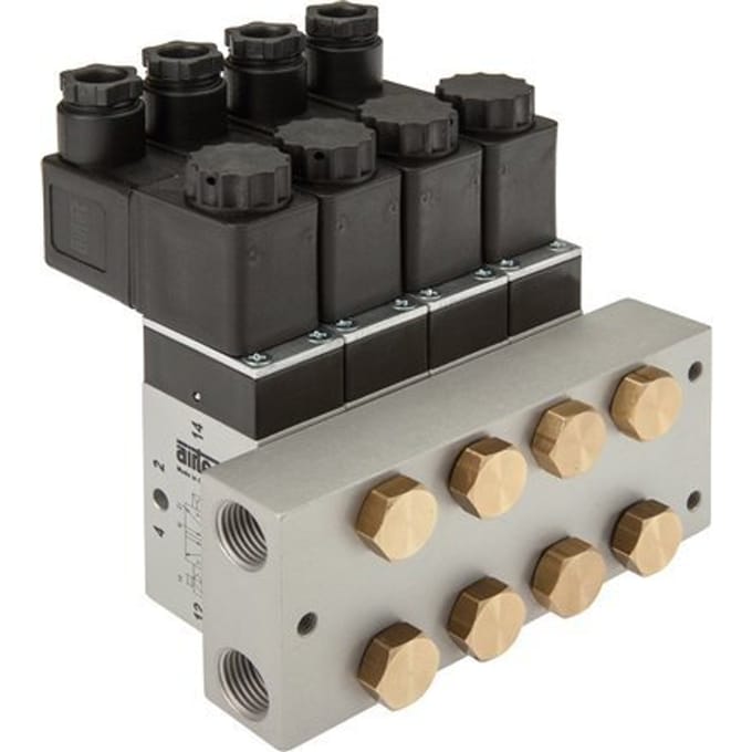 Manifold 2-Stations 5/2 5/3-weg Airtec M07/P07