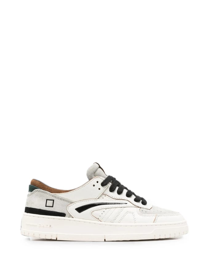 Date Zwarte witte sneakers
