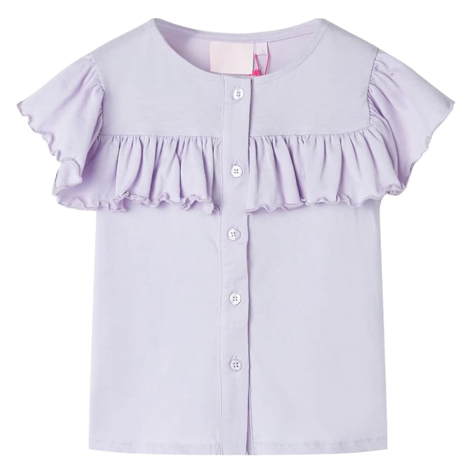 vidaXL Kindershirt 104 lila