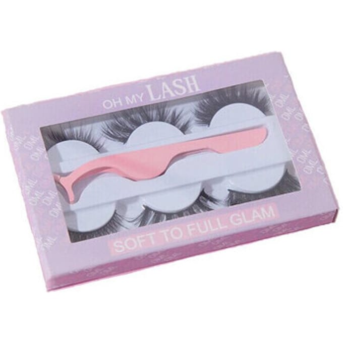 Oh My Lash - Nepwimpers van Nerts - 4 stuks - Soft To Full Glam
