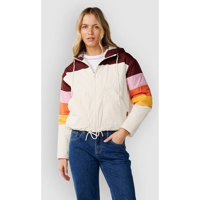 Rip Curl Keepsakes Bomberjack Wit S Vrouw
