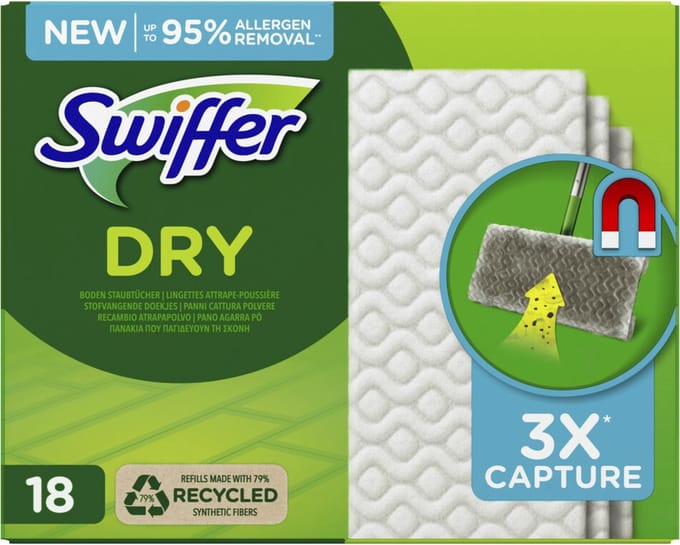 Swiffer Dry Stofwisdoekjes 18 stuks