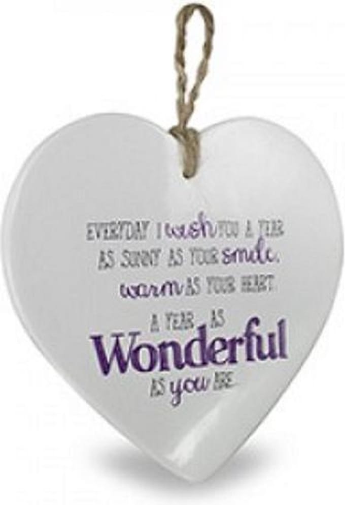 Hartje voor jouw " Wonderful"