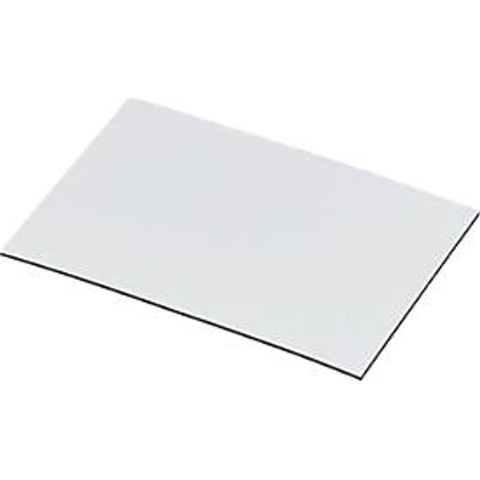 Magnetische magazijnkaartjes, wit, 30 x 75 mm