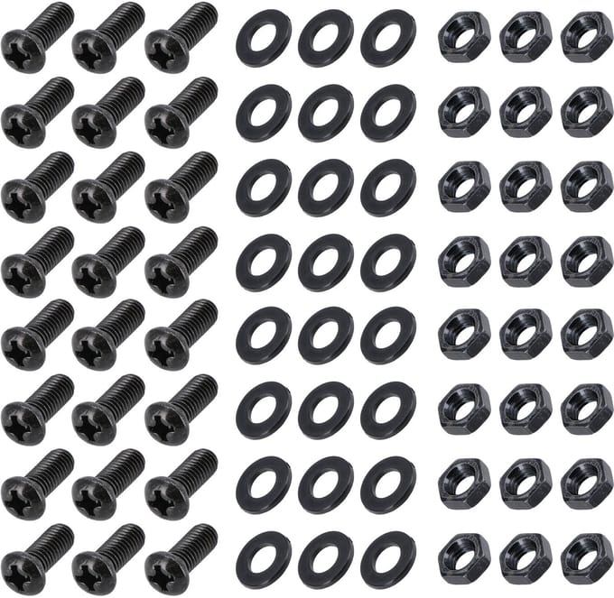 Rack mounting hardware 24-delig - Innox 11595 - Multikleur