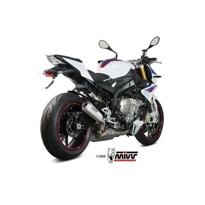 motoruitlaat Mivv X-M1 - titane/inox BMW S1000R