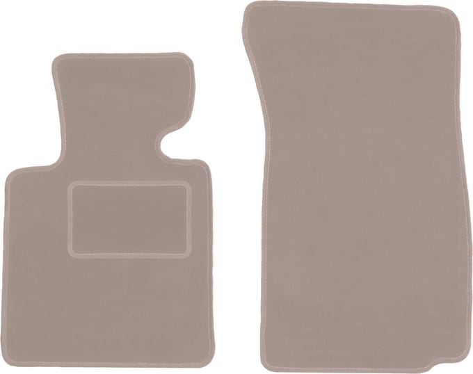 Beige veloursmatten voor: BMW Z4 E86 coupé (2002-2008)