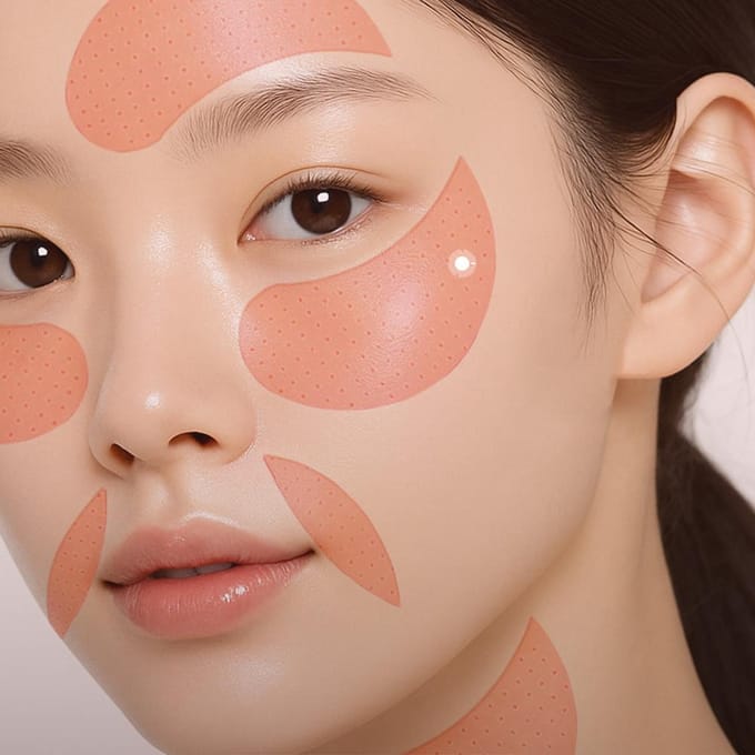 [MISSHA] Patch Visage et Yeux Lifting Collagène Airy Fit 60 Pièces beige