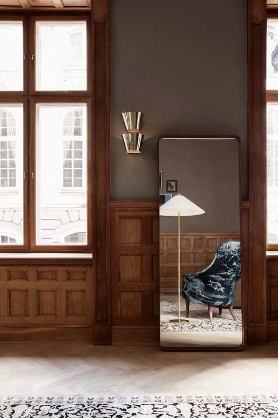 GUBI Tynell Collection 9602 Vloerlamp Canvas Lampenkap