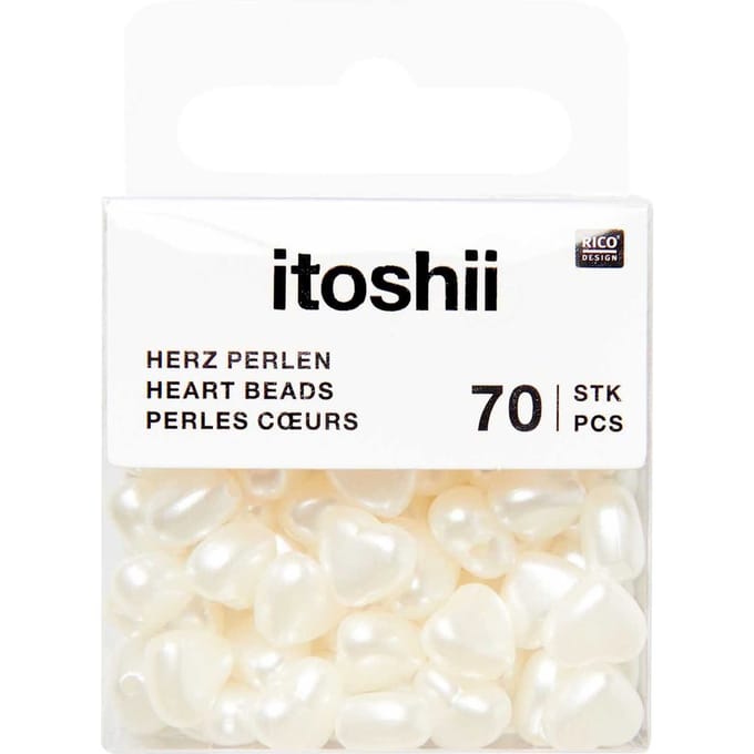 itoshii Kralen, Harten - Offwhite