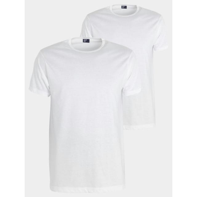 Alan Red Derby O-Hals T-Shirt Wit (2Pack) - Maat XXL - Heren - T-shirt Basic