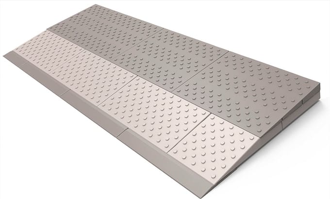 Drempelhulp - 2 laags 84 x 4 x 33 cm - SecuCare