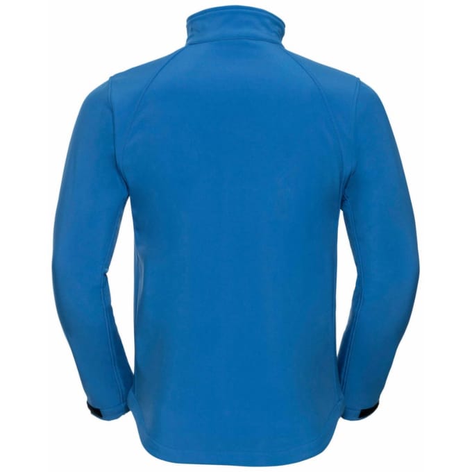 Russell Heren waterbestendig & winddicht Softshell-jasje (Azuurblauw)